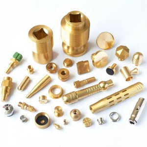 CNC draaibank koperaluminium